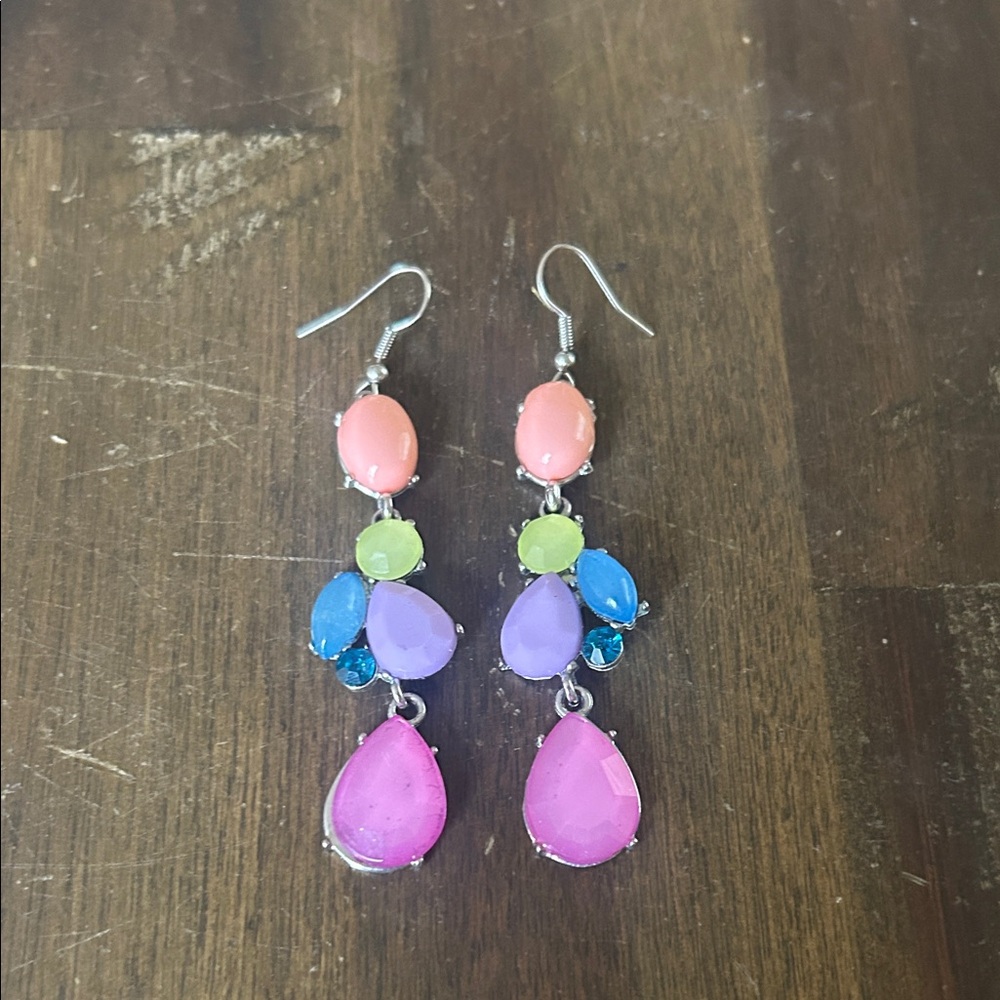 Paparazzi Multicolor Dangle Earrings